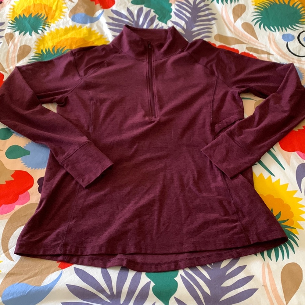 Layer 8 3/4 Zip Performance Top